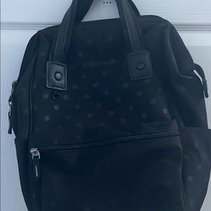 Black laptop backpack